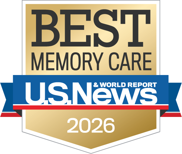 2026 Best Memory Care Award by US News & World Report