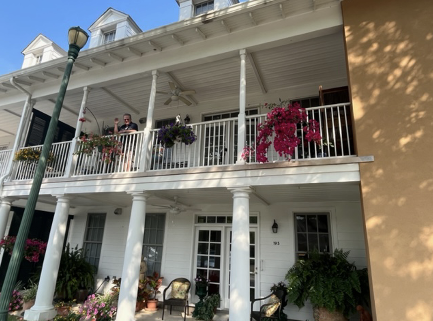 Carlos Finalet’s Balcony Garden Enhances St. James’ Springtime Brilliance