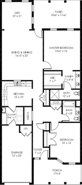 Bienville Patio Home