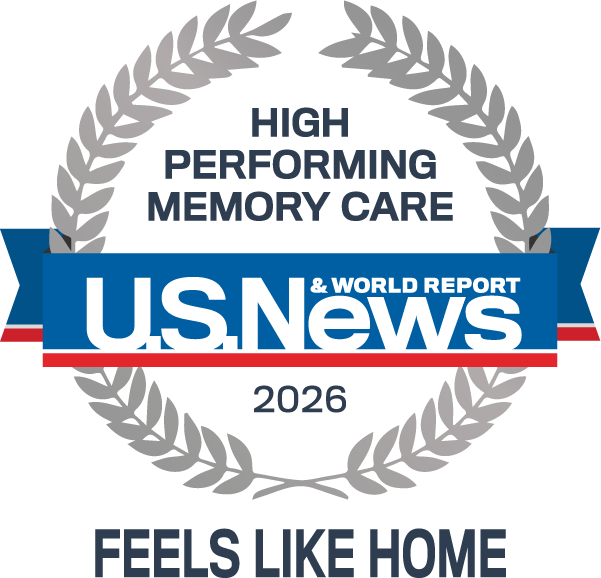 2026 High Performing Memory Care Award - Feels Like Home by US News & World Report